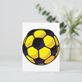 Fußball Postkarte (Stehend Vorderseite)