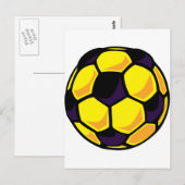 Fußball Postkarte (Vorne/Hinten)