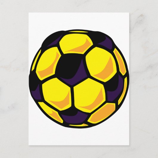 Fußball Postkarte (Vorderseite)