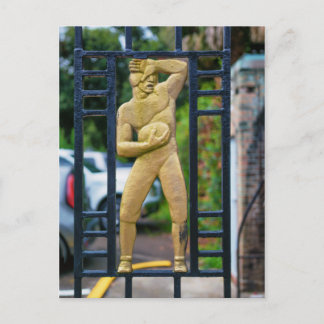 Fußball-Postkarte Postkarte