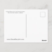 Fußball-Postkarte Postkarte (Rückseite)