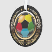 Fußball-Preis, Geschenk, Ornament (Vorderseite)