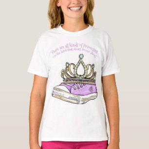 Fußball-Prinzessin-Girl T-Shirt