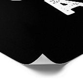 Fußball Puns geben mir einen Kick Sporta Puff Dark Poster (Ecke)