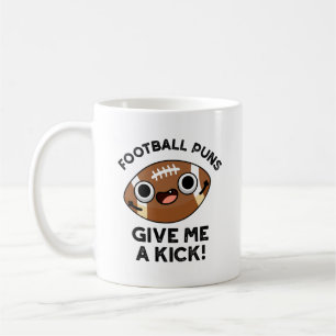 Fußball Puns geben mir einen lustigen Sport Pub Kaffeetasse