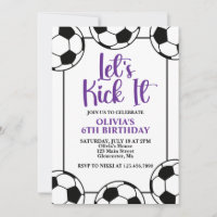 Fußball Purpur Geburtstag