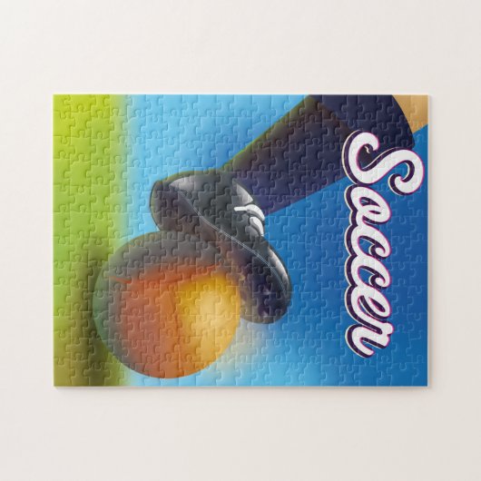 Fußball Puzzle (Horizontal)