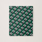 Fußball-Puzzle Grün Puzzle (Vertikal)