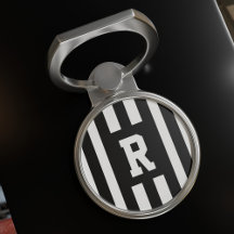 Fußball-Referenzstreifen Monogramm Telefonring Sta