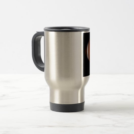 Fußball Reisebecher (Vorderseite Links)