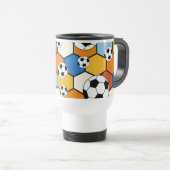 Fußball Reisebecher (VorderseiteRechts)