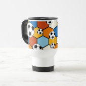 Fußball Reisebecher (Vorderseite Links)
