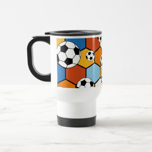 Fußball Reisebecher (Links)