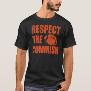 Fußball respektiert die Fantasy Football-Welten de T-Shirt