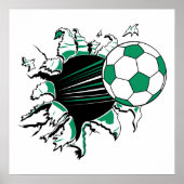 Fußball-Ripping Poster (Vorne)