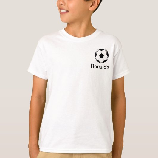 Fußball Ronaldos Futebol T-Shirt (Vorderseite)