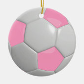 Fußball | Rosa Keramikornament (Vorne)