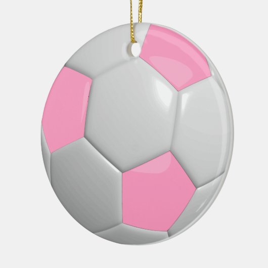 Fußball | Rosa Keramikornament (Links)