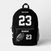 Fußball-Rucksack High School personalisiert Bw Bedruckter Rucksack (Vorderseite)