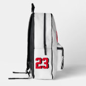 Fußball-Rucksack High School Wrr Bedruckter Rucksack (Links)