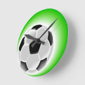 Fußball Runde Wanduhr (Winkel)