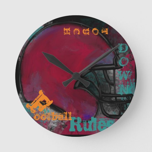 FUSSBALL RUNDE WANDUHR (Vorderseite)