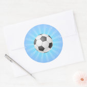 Fußball Runder Aufkleber (Umschlag)