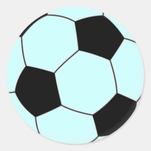 FUSSBALL RUNDER AUFKLEBER