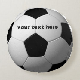 Fußball Rundes Kissen