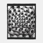Fußball-Saison Fleece Blanket (Vorderseite)