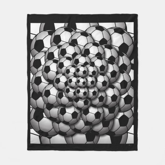 Fußball-Saison Fleece Blanket (Vorderseite)