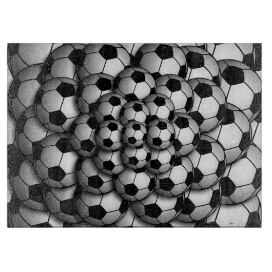 Fußball-Saisonvorstand Schneidebrett (Vorderseite)