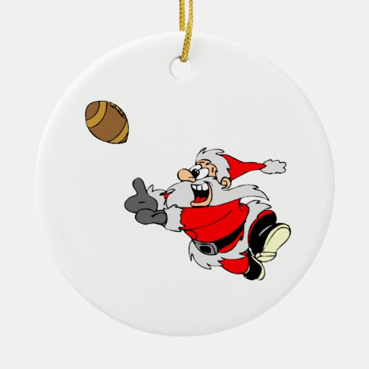Fußball Sankt Keramikornament (Vorne)
