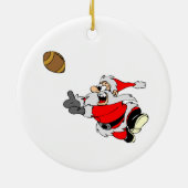 Fußball Sankt Keramikornament (Hinten)