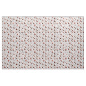 Fußball Santa auf Pale Pink Stoff (Yard (91,4 cm))