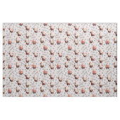Fußball Santa auf Pale Pink Stoff (Fat Quarter (45,7 x 55,9 cm))