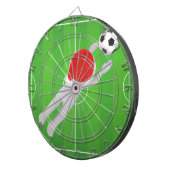Fußball-Santa Dartscheibe (Vorderseite rechts)
