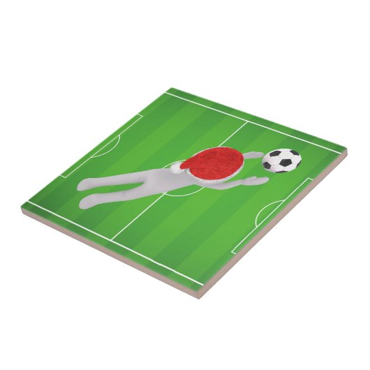 Fußball-Santa Fliese (Seite)