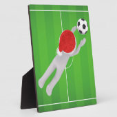 Fußball-Santa Fotoplatte (Seite)