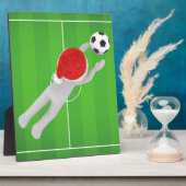 Fußball-Santa Fotoplatte (Seite)