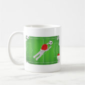 Fußball-Santa Kaffeetasse (Links)