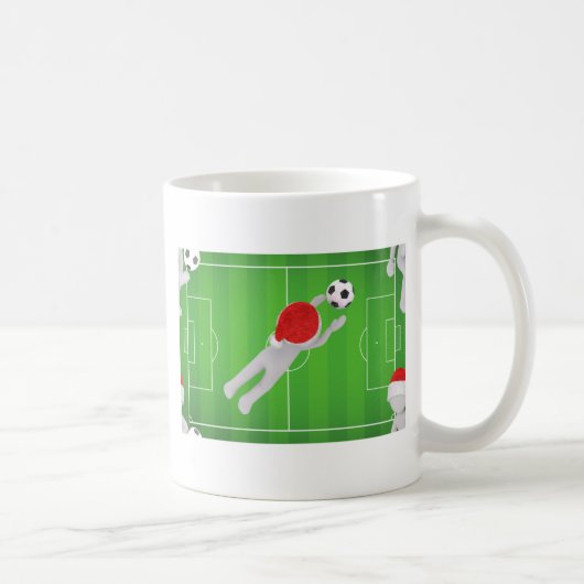 Fußball-Santa Kaffeetasse (Rechts)