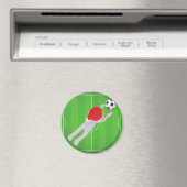 Fußball-Santa Magnet (In Situ (Geschirrspüler))
