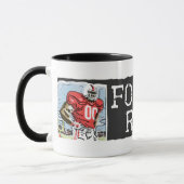 Fußball schaukelt Rot Tasse (Links)
