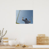 Fußball-Schiedsrichter, Feldtor genannt Poster (Küche)