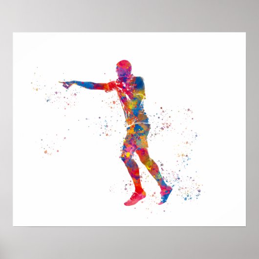 Fußball-Schiedsrichter Poster (Vorne)