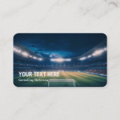 Fußball-Schiedsrichter Visitenkarte (Vorderseite)