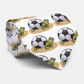 Fußball (Schildkröte) Krawatte (Gerollt)