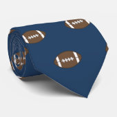 Fußball-Schlips-Geschenk Krawatte (Gerollt)