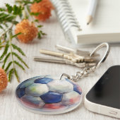 Fußball Schlüsselanhänger (Vorderseite rechts)